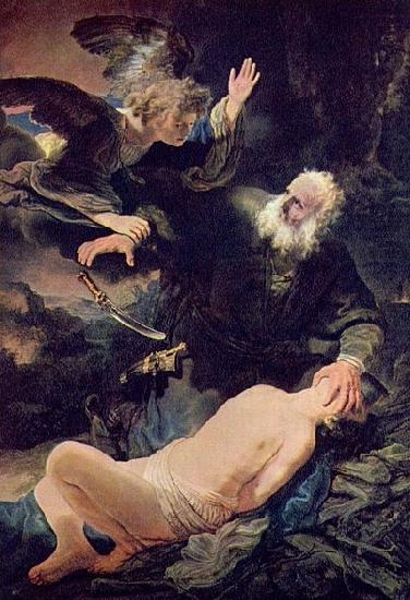 sacrifice of Abraham, Rembrandt Peale